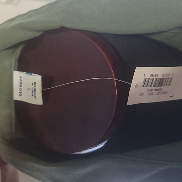 Olive Green shirt dress Large - Picture 4 of 6